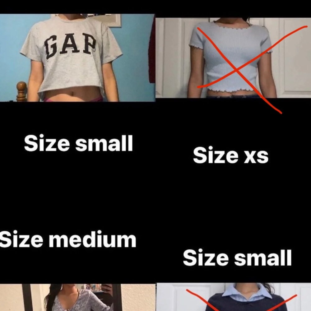 Women’s cropped top bundle